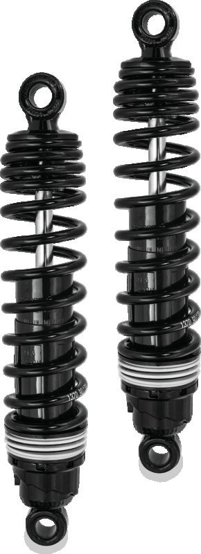 Progressive Harley 412 Series Shocks 12.5in - Black Shocks and Struts Progressive