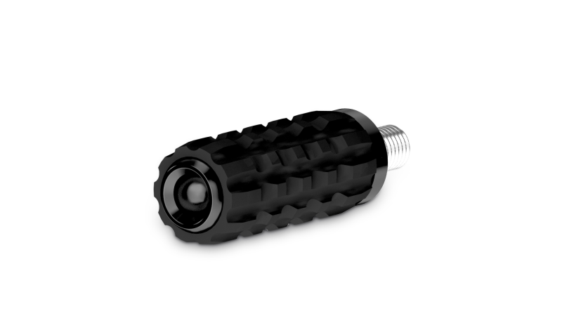 Burly Brand Universal Reaper Toe Peg Billet - Black Shifters Burly Brand