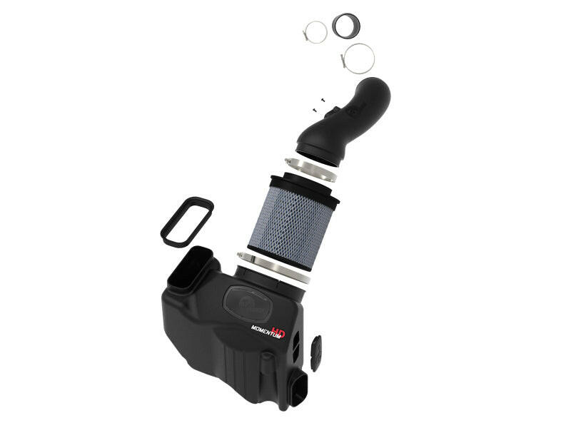 aFe Momentum HD Intake System w/ Pro 10R Filter 2020 GM Diesel Trucks 2500/3500 V8-6.6L (L5P) Cold Air Intakes aFe