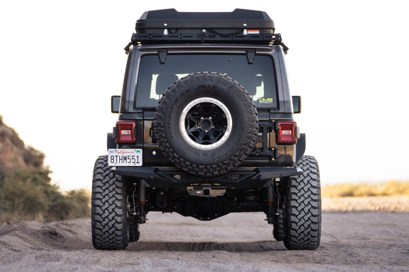 DV8 Offroad 18-23 Wrangler JL Spec Series Rear Bumper Bumpers - Steel DV8 Offroad