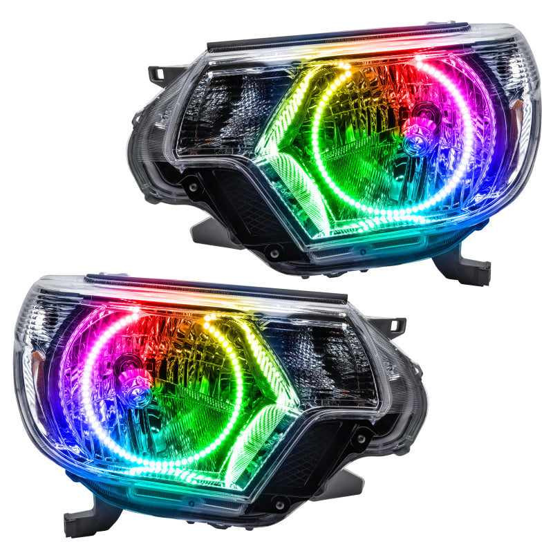 Oracle 12-15 Toyota Tacoma SMD HL - ColorSHIFT w/ 2.0 Controller Headlights ORACLE Lighting