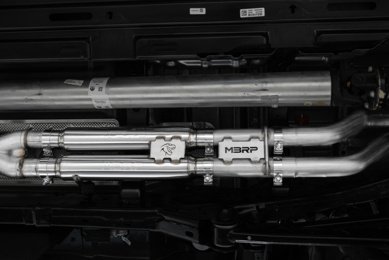 MBRP 2021 Ram TRX 6.2 S/C 3in Catback Dual Rear Carbon Fiber Tips(Race)- T304 Catback MBRP