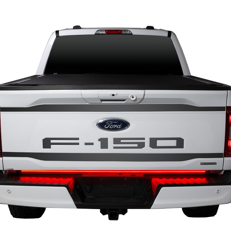 Putco 19-22 Ford Ranger 48in Red Light Blade Direct Fit Kit Red / White Light Tailgate Bar Putco