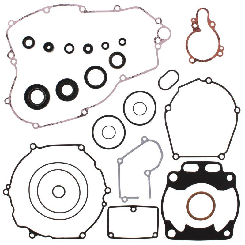 Vertex Gaskets 05-07 Kawasaki KX250 Complete Gasket Kit w/ Oil Seals Engine Hardware Vertex Pistons