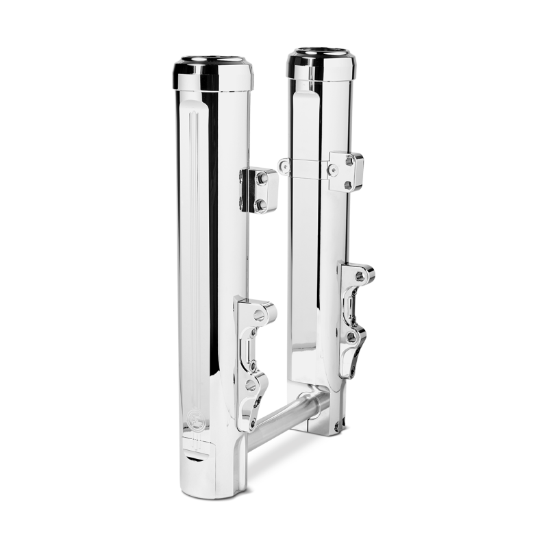 Performance Machine Dyna and M8 Softail Lower Leg Assembly 49mm - Chrome Fork Assemblies Performance Machine