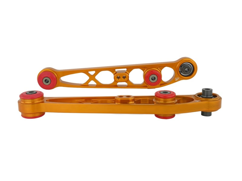 Skunk2 Honda/Acura EG/DC Ultra Series Rear Lower Control Arm Set - Gold Control Arms Skunk2 Racing
