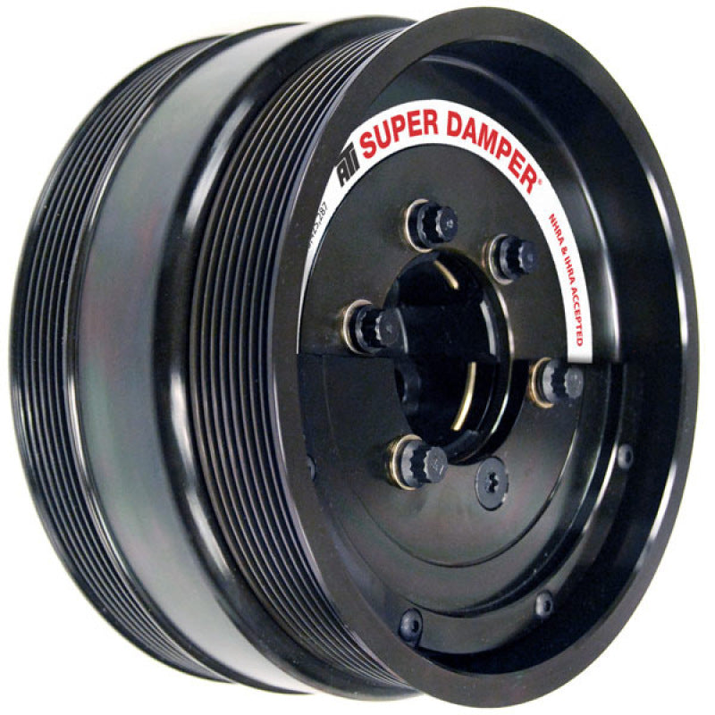 ATI Damper - 8.48in - Steel - 8 & 6 Grv - Ford 6.4 - Powerstroke - 08-10 - Ext Bal - 3 Ring - Diesel Crankshaft Dampers ATI