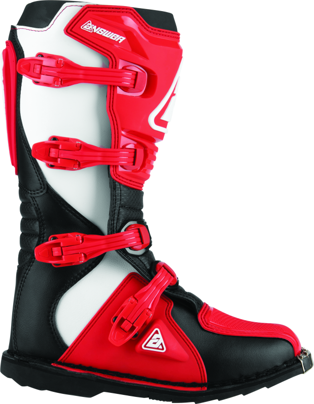 Answer AR1 Boot Black/Red Size - 7 Motorcycle Boots Answer