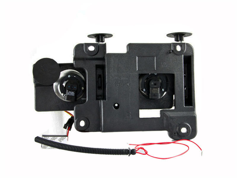 ANZO 1988-1998 Chevrolet C1500 Crystal Headlights Chrome w/ Halo Headlights ANZO