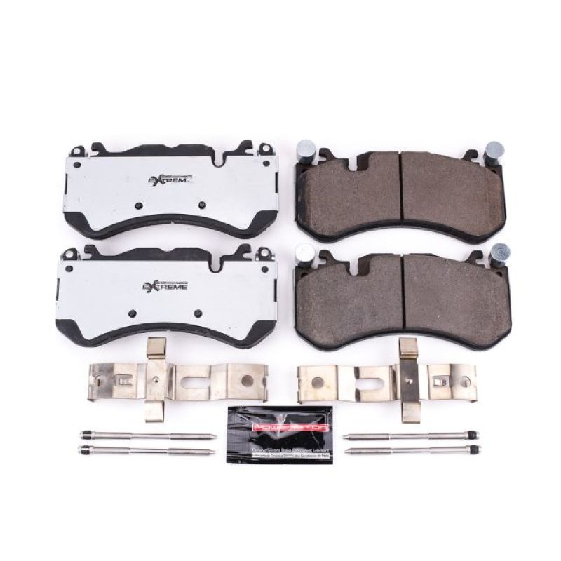 Power Stop 14-18 Audi RS7 Front Z26 Extreme Street Brake Pads w/Hardware Brake Pads - Performance PowerStop