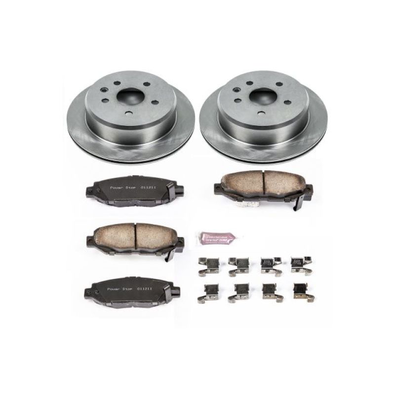 Power Stop 92-98 Lexus SC300 Rear Autospecialty Brake Kit Brake Kits - OE PowerStop