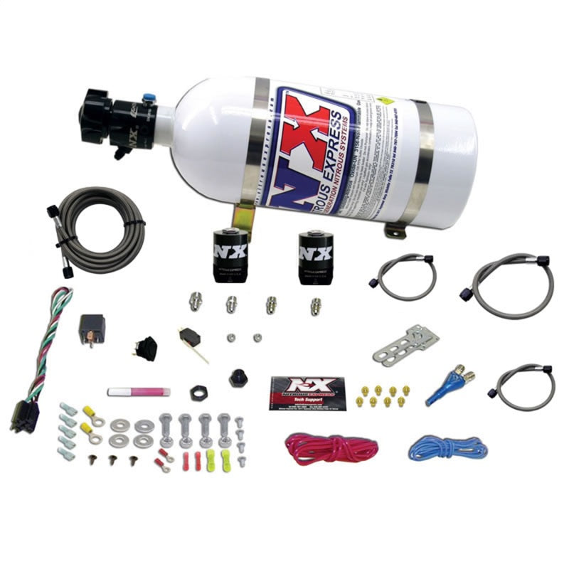 Nitrous Express All Dodge EFI Single Nozzle Nitrous Kit (35-150HP) w/10lb Bottle Nitrous Systems Nitrous Express