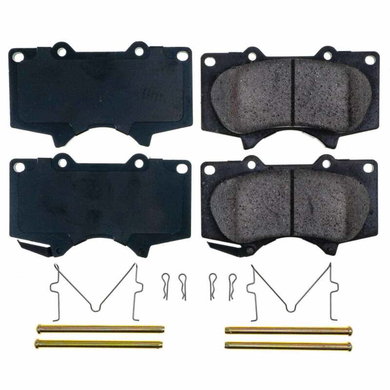 Power Stop 2021 Toyota Tacoma Front Z17 Evo Ceramic Brake Pads w/Hardware Brake Pads - OE PowerStop