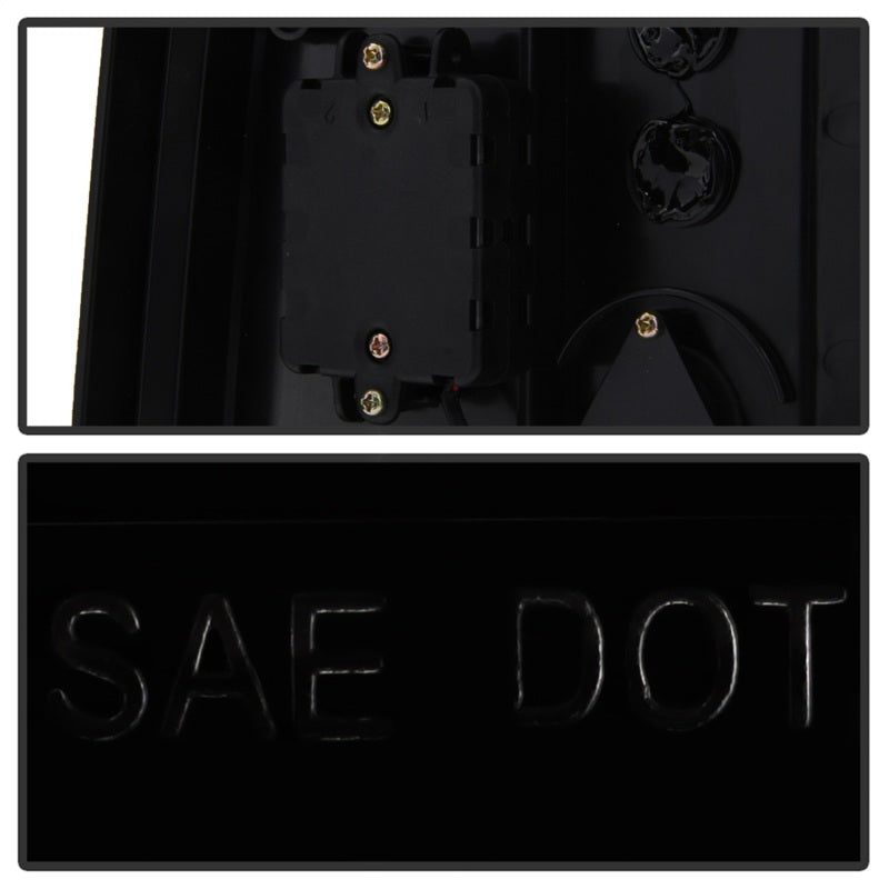 Spyder 15-17 GMC Yukon LED Tail Lights - Black (ALT-YD-GY15-LED-BK) Tail Lights SPYDER