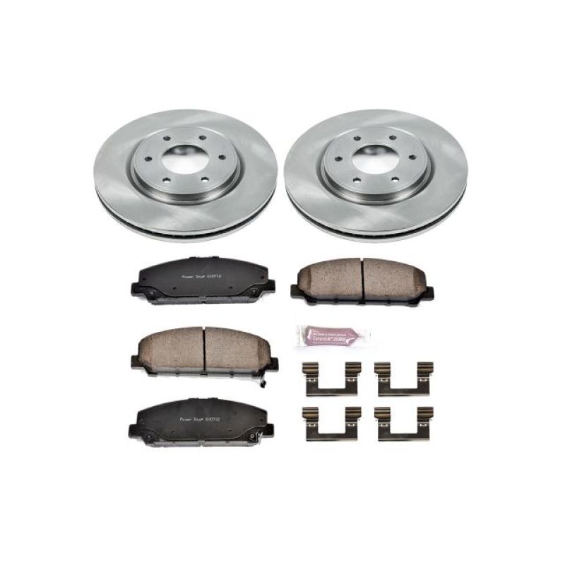 Power Stop 08-10 Infiniti QX56 Front Autospecialty Brake Kit Brake Kits - OE PowerStop