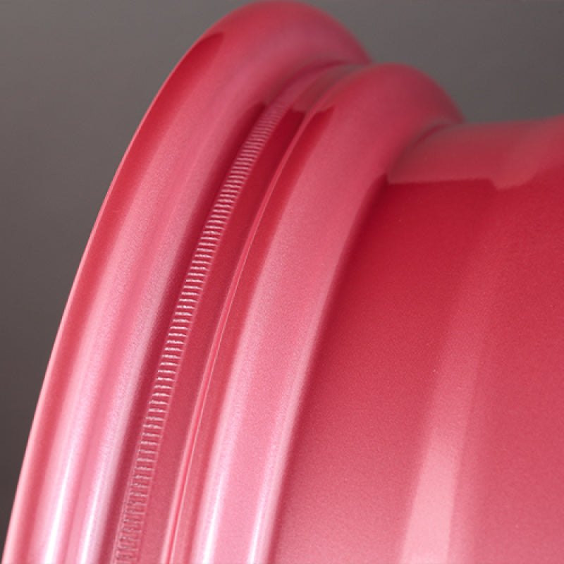 Gram Lights 57CR 18x10.5 +22 5x114.3 Sakura Pink Wheel (w/ Center Cap & No. 21 BK Air Valve) Wheels - Cast Gram Lights