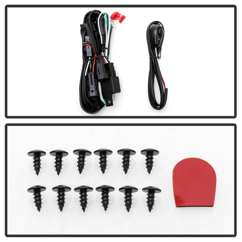 Spyder 17-18 Mazda CX-5 OEM Style Full LED Fog Light w/Switch - Clear (FL-MCX52017-LED-C) Fog Lights SPYDER