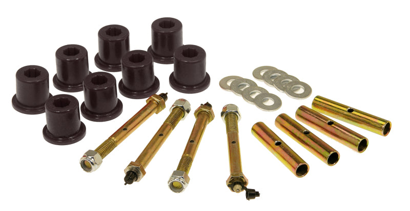 Prothane 76-86 Jeep CJ5/7/8 Front Shackle Bushings - Black Bushing Kits Prothane