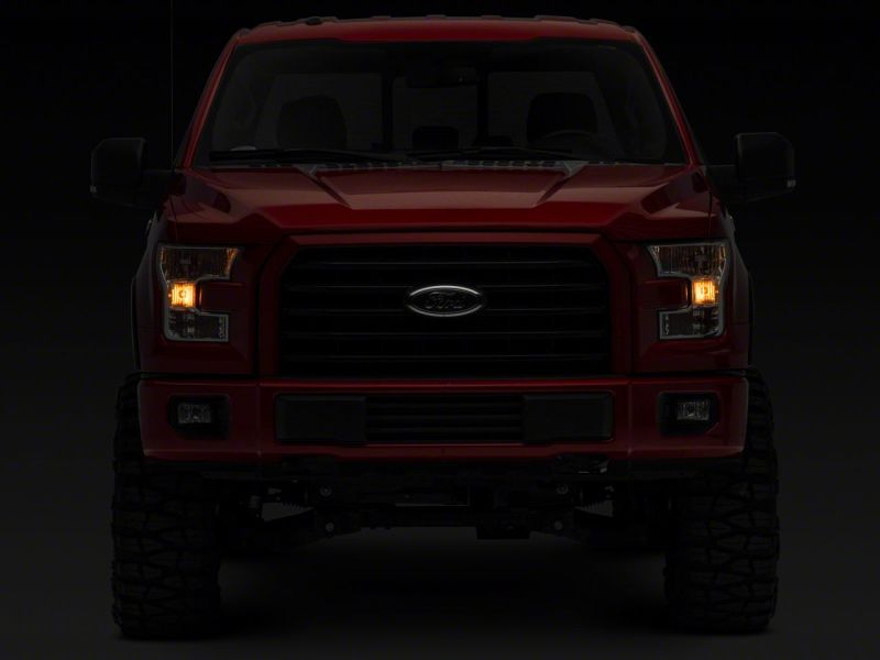 Raxiom 15-17 Ford F-150 Axial OEM Style Rep Headlights- Chrome Housing (Clear Lens) Headlights Raxiom