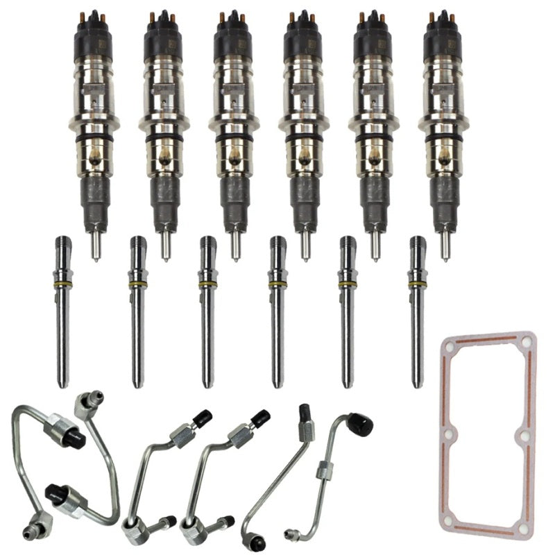 Industrial Injection 13-18 Dodge Ram 6.7L Injector Pack w/Connecting Tubes & Fuel Lines Fuel Injectors - Diesel Industrial Injection