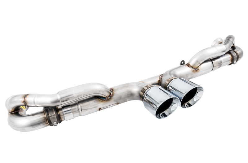 AWE Tuning Porsche 991 GT3 / RS SwitchPath Exhaust - Chrome Silver Tips Catback AWE Tuning