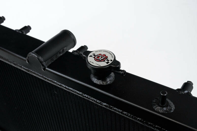 CSF 02-07 Subaru WRX/STI Radiator - Black Finish Radiators CSF