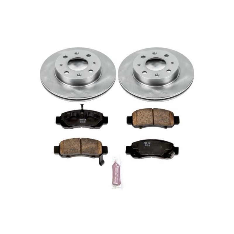 Power Stop 00-06 Honda Insight Front Autospecialty Brake Kit Brake Kits - OE PowerStop