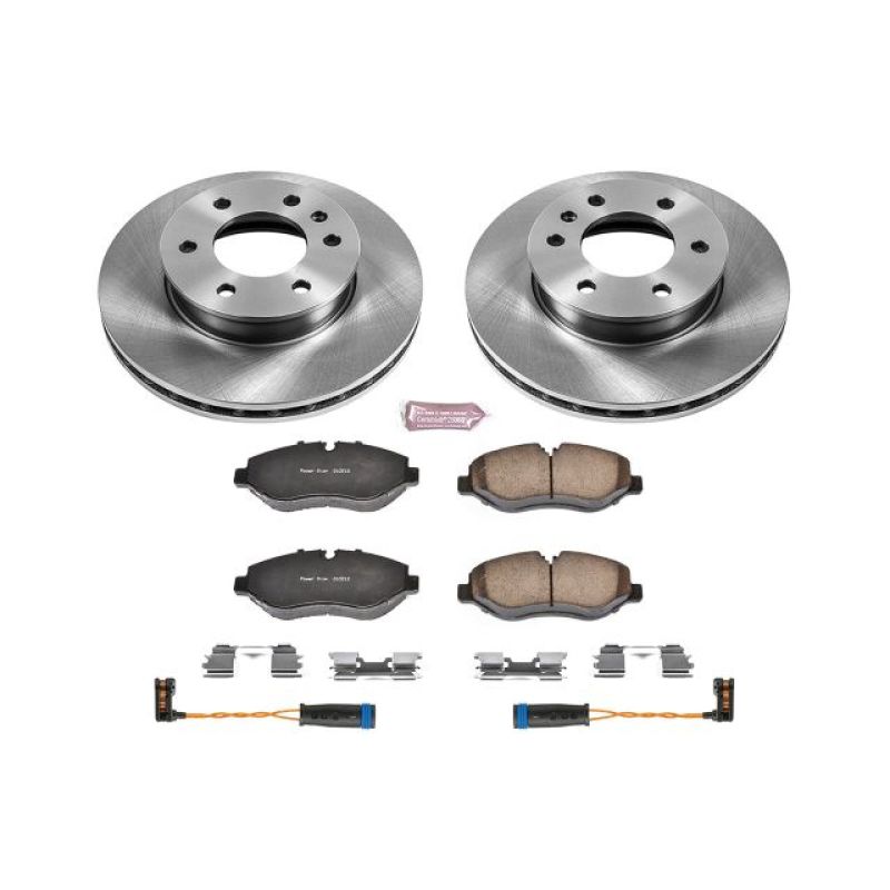 Power Stop 07-09 Dodge Sprinter 2500 Front Autospecialty Brake Kit Brake Kits - OE PowerStop