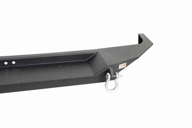 Fishbone Offroad Cherokee XJ Front Winch Bumper W/O Grille Guard Bullhead Steel - Blk Txtrd Pwdrcoat Bumpers - Steel Fishbone Offroad