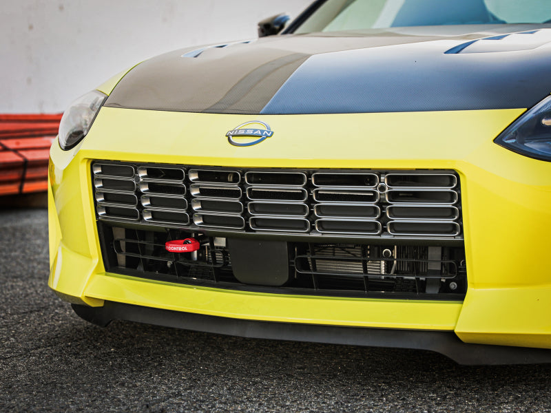 aFe CONTROL Front Tow Hook Nissan Z 23-25 V6-3.0LRed Tow Hooks aFe