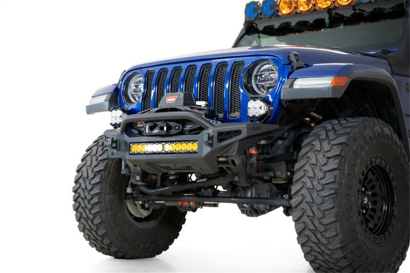 Addictive Desert Designs 18-23 Jeep JL/JT Rock Fighter Front Bumper Bumpers - Steel Addictive Desert Designs