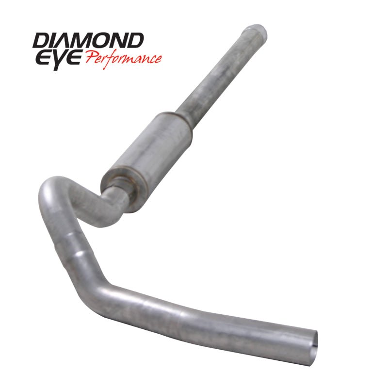 Diamond Eye KIT 4in Catback Single MFLR RPLCMENT PIPE AL CHEVY/GMC 6.6L 2500/3500 2006-2007.5 Catback Diamond Eye Performance