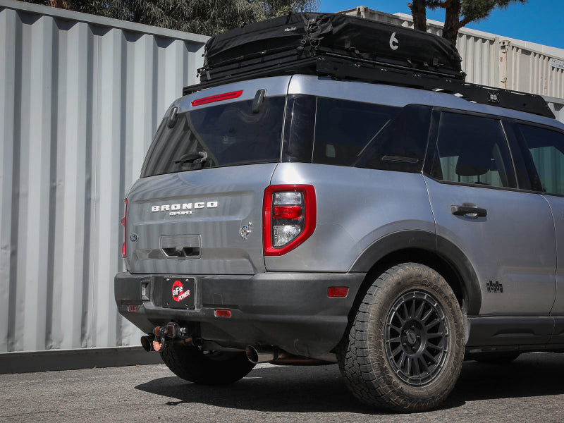 aFe Ford Bronco Sport 21-22 L3-1.5L (t)/L4-2.0L (t) Vulcan Cat-Back Exhaust System-Polished Tips Catback aFe