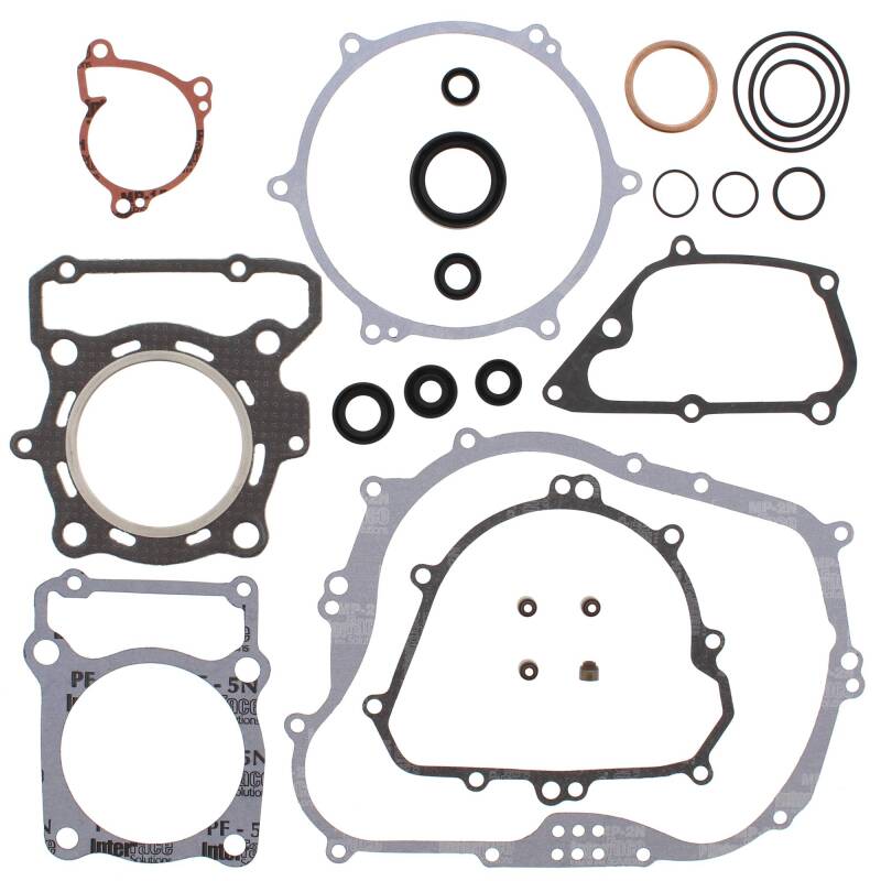 Vertex Gaskets 97-07 Kawasaki KLX300(R) Complete Gasket Kit w/ Oil Seals Engine Hardware Vertex Pistons