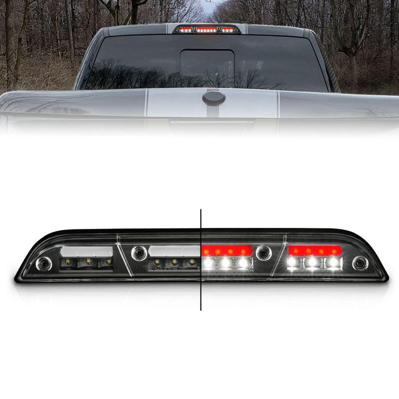 ANZO 15-20 Ford F-250 - F-550 LED Third Brake Light - Black Housing/Clear Lens Lights Corner ANZO