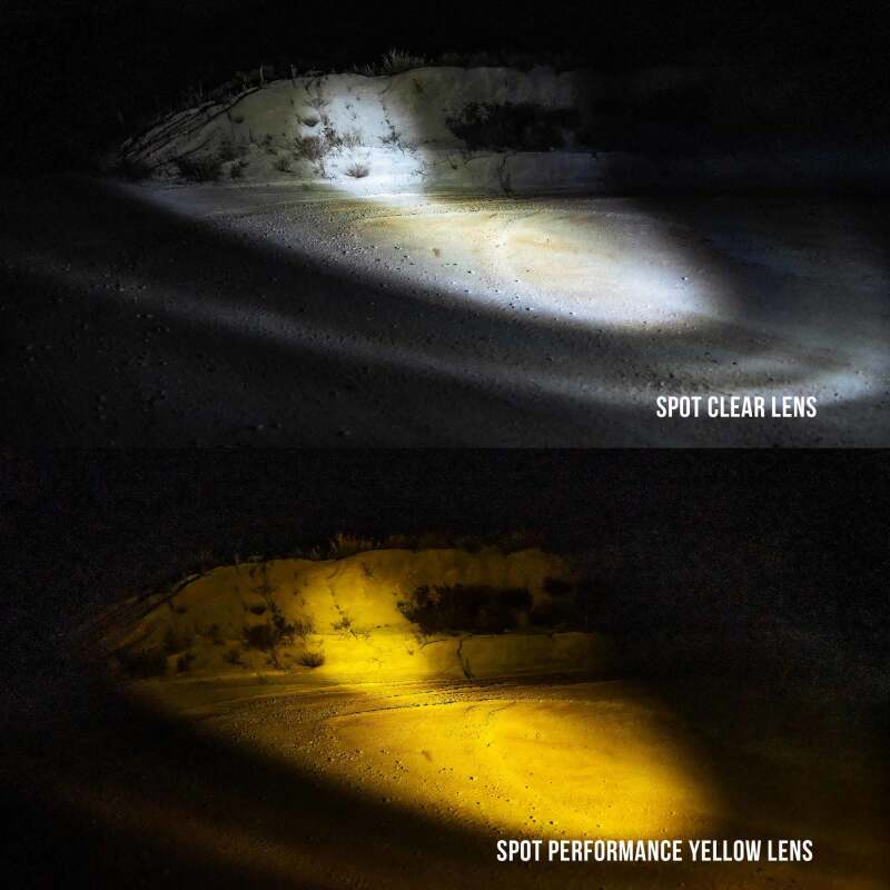 KC HiLiTES FLEX ERA LED Performance Yellow Spot Beam Lens for Light Bars Light Bars & Cubes KC HiLiTES