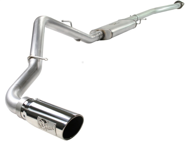 aFe MACHForce XP Exhaust SS-409 Cat-Back w/ 304SS Polished Tip 04-07 GM Trucks 1500 V6/V8 Catback aFe