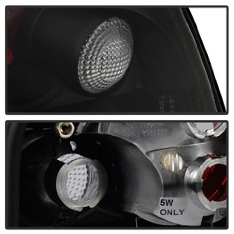 Spyder Audi TT 00-06 Euro Style Tail Lights Black ALT-YD-ATT99-BK Tail Lights SPYDER