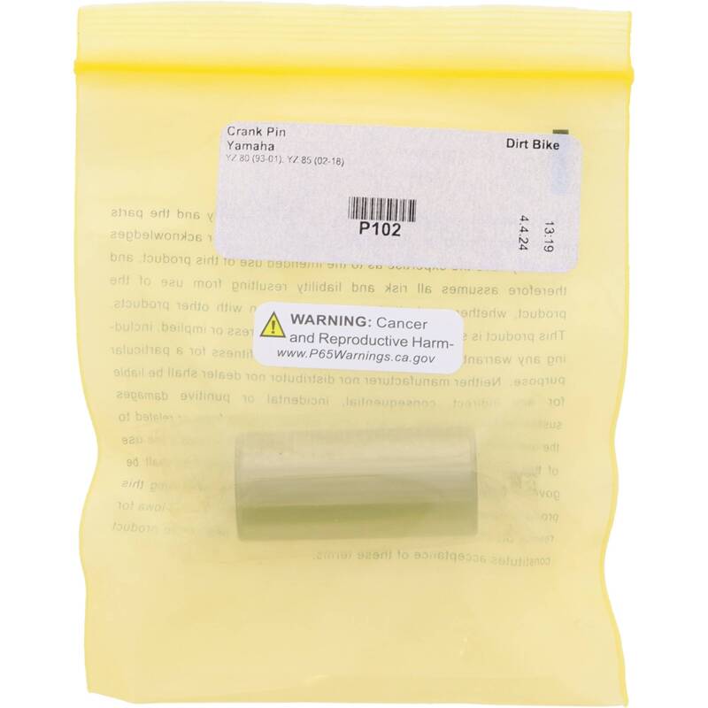 Hot Rods Crank Pin - 8 x 20 x 43.5 Crankshafts Hot Rods