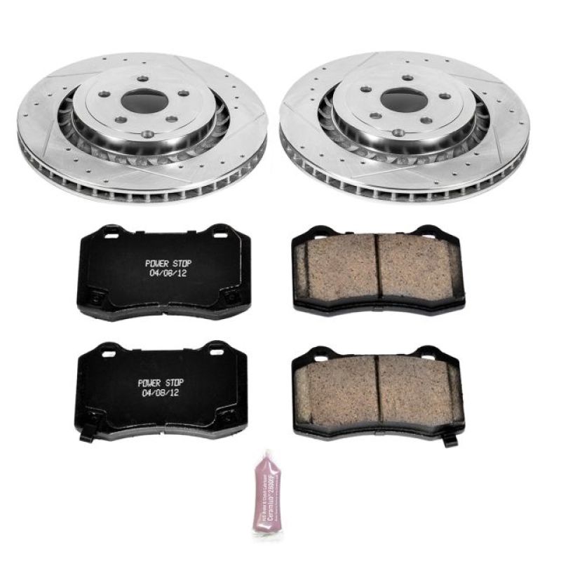 Power Stop 15-17 Chevrolet SS Rear Z23 Evolution Sport Brake Kit Brake Kits - Performance D&S PowerStop