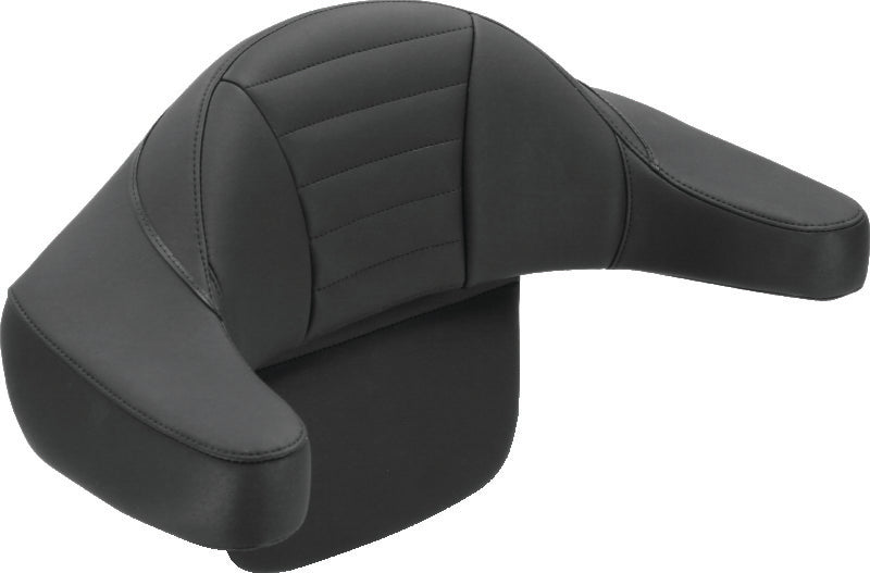 Mustang 93-13 Harley FL Super Touring Deluxe Extended Arm Wrap Deluxe - Black Armrests Mustang Motorcycle