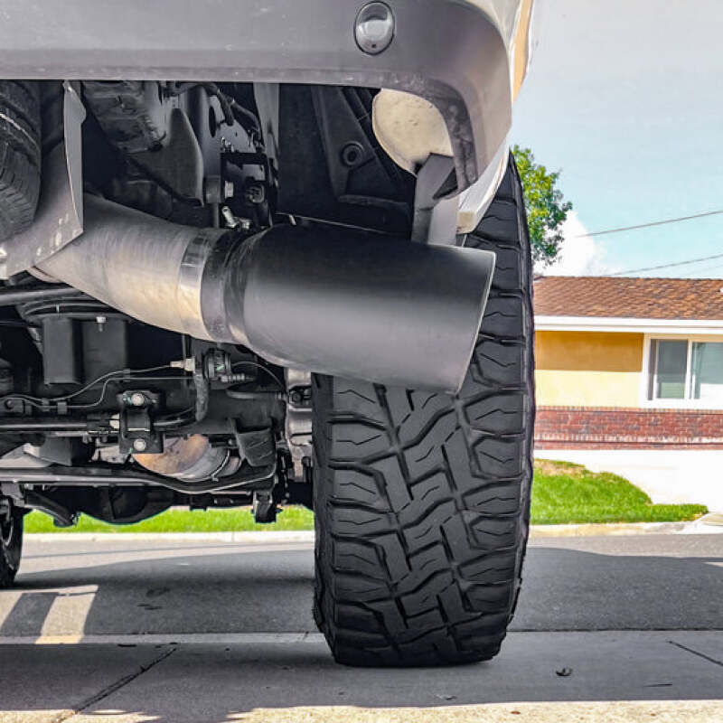 Banks Power 19-23 Dodge Ram Crew Cab 6.7L Cummins Monster Exhaust - SS Single Exhaust w/ Black Tip Catback Banks Power