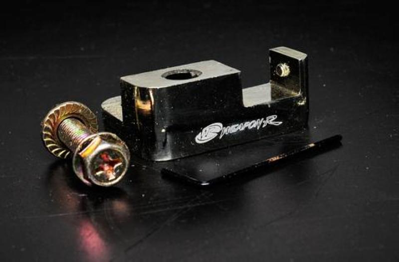 Weapon R 92-96 Honda Prelude Silver Aluminum Short Shifter Adapter Shifters Weapon R