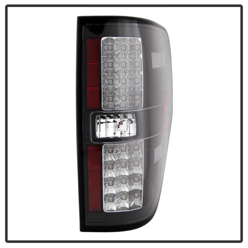 Spyder Ford F150 09-14 LED Tail Lights Black ALT-YD-FF15009-LED-BK Tail Lights SPYDER
