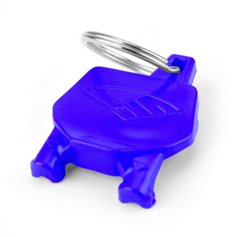 Cycra Key Ring with Number Plate - Blue Marketing Cycra