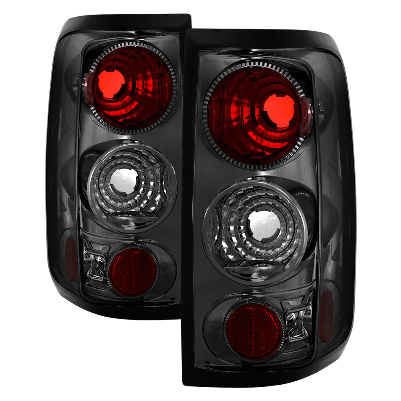Spyder Ford F150 side 04-08 (Not Fit Heritage & SVT)Euro Tail Lights Smke ALT-YD-FF15004-SM Tail Lights SPYDER
