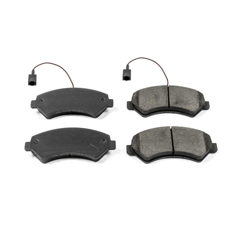 Power Stop 2019 Ram ProMaster 1500 Front Z16 Evolution Ceramic Brake Pads Brake Pads - OE PowerStop