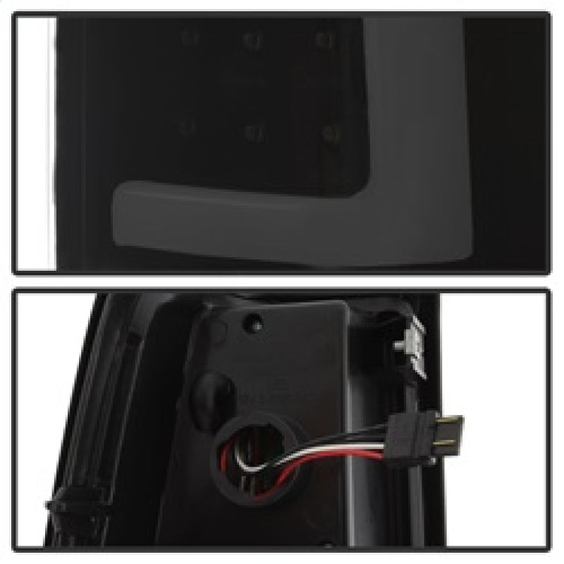 xTune Chevy Silverado 1500/2500/3500 99-02 Version 3 Tail Lights Black Smoke ALT-ON-CS99V3-LBLED-BSM Tail Lights SPYDER