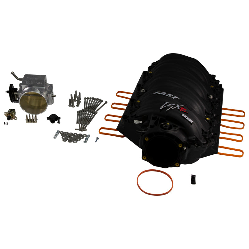 Fast Throttle Body / Manifold Kit, 102 Mm Throttle Body W/ 102Mm Blackls7 Manifold Hardware Kits - Other FAST
