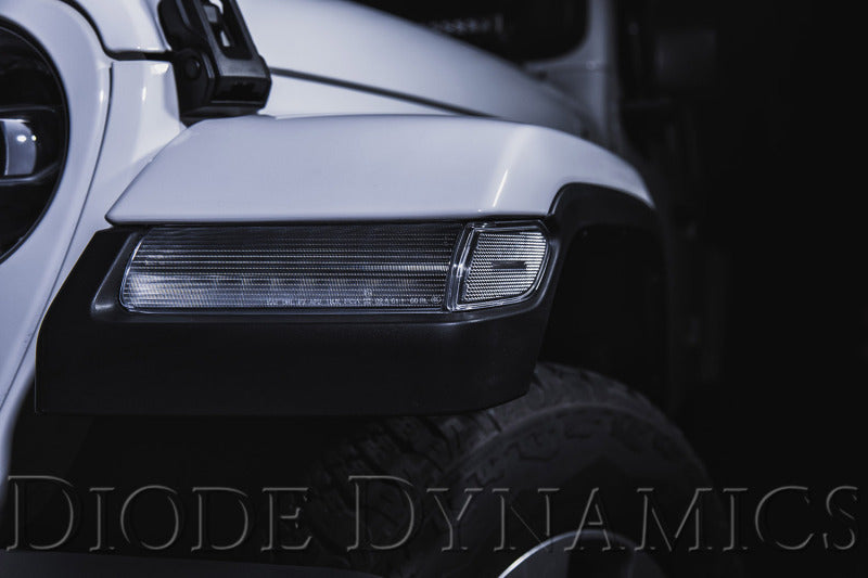 Diode Dynamics 18-21 Jeep JL Wrangler/Gladiator Sidemarkers - Amber (set) Light Accessories and Wiring Diode Dynamics